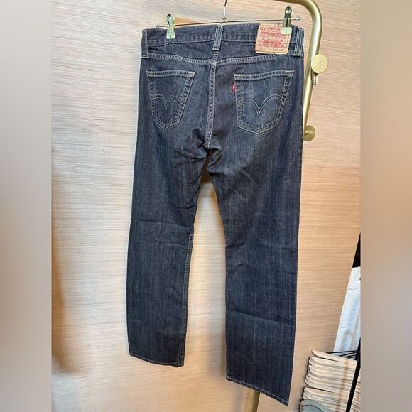 Men’s Levi’s 514 Slim Straight Dark Wash Jean - 30/32 - Picture 2 of 8